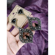 European vintage style exaggerate earrings
