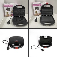 DESSINI REGINA Double Sided Electric Waffle Sandwich Maker Toaster Barbecue BBQ Grill Non-Stick