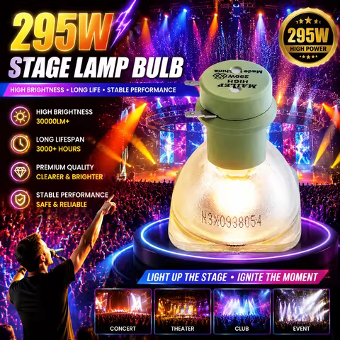 14R 295w Lamp SIRIUS HRI 295W Moving head beam light bulb Replaceable with MSD Platinum 14R 295w Sha