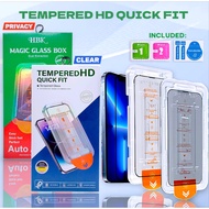 Tempered Glass HD Quick Fit for Oppo a76 a96 reno 7z 8z 8t a5s a12 f11 a91 3 5 a94 6 7 12f 11f a53