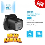 Anker Zolo Charger (30W, PD 3.0) A2698 | Fast Charger | GaN II | Cool Charging | Compact
