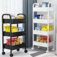 Trolley Rack Trolley Floor Multi-Layer Household Bedroom Baby Snacks Kitchen Multi-Functional Storage Rack