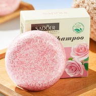 Sadoer Rose Fragrance Shampoo Soap Deep Cleaning Oil Control Shampoo Soap Refreshing K9k7