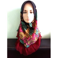 Tudung Sarung Ombak Rindu with Glitter