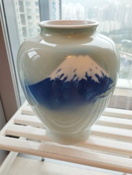 深川製磁  青磁富士 8號花生（日本製）