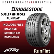 Bridgestone Dueler H/P Sport RFT 275/40R20 315/35R20 (FREE INSTALLATION) Run Flat Runflat BMW X5 X6