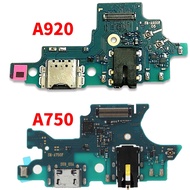 USB Charging Dock Flex Cable For Samsung Galaxy A7 A9 2018 A750 A750F A920 A920F Charger Port Connec