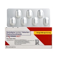 EXFORGE Amlodipine Besilate + Valsartan + Hydrochlorothiazide 10mg /160mg/12.5mg 1 Tablet [PRESCRIPTION REQUIRED]