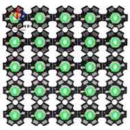 OURTOMY 25PCS 3W LED Chips, Ultraviolet Chip 395nm-400nm LED Chips, Bright Aluminium Base 3W Power 2