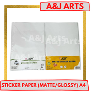 Sticker Paper Glossy Sticker Paper Matte Joy Sticker Paper A4