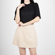 DP Women | Beige Plain Mini Skirt - SS8138