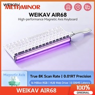 WEIKAV Air68 Magnetic Switch Keyboard Hot Swap RGB 68Keys 8Khz Wired Rapid Trigger Gaming Keyboard