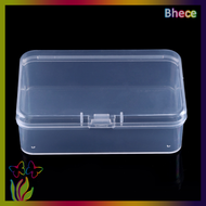 Bhece Transparent Fruit Fork Storage Box Organizer Plastic Storage Case Adjustable Container For Kids Fruit Fork Organizer Display Box
