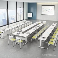 Folding Stitching Table Chair Conference Table School Desk Chair Desk E18 Training Table Meeting Com