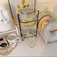 4000ML Glass Bottle for Soaking Fruit Juice or Soaking Wine Evenly Convenient