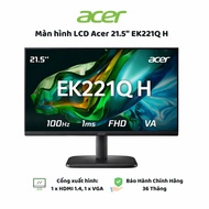 Acer EK221Q H Monitor 21.5 Inch FHD 100Hz VA 1ms Thin Bezel HDMI VGA - Genuine Product