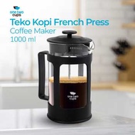 French Press Plunger Coffee Maker Pot/Teko air panas listrik-Teko memasak air panas-Teko plastik-Tek