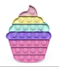 Pop it Cupcake / Kids Fidget Toy / Pop it 蛋糕 小朋友減壓矽膠玩具