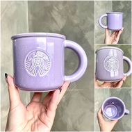 Taiwan Starbucks 2023 Spring Cherry Blossom Season Limited Purple Splash Ink Goddess Ceramic Cup Mug Coffee Cup