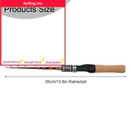 <FEELING>Portable Telescopic Casting and Spinner Fishing Rods UL Horse Mouth Rod 4-10lb