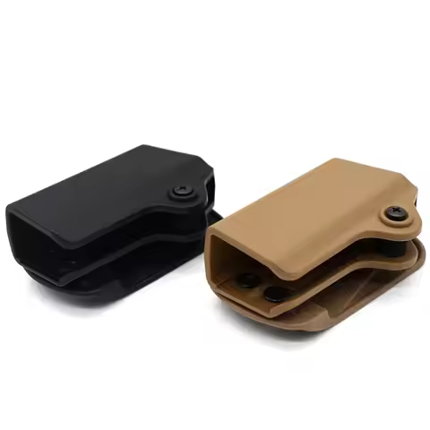 Tactical Magazine Pouch for 9mm .40 .45 .380 .357 IWB Mag Holster Concealed Cary for Double Stack Ma