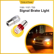 1PC 3LED 1156 1157 T20 P21W W21W/5W P21/5W Car LED Signal Brake Light Red White Blue Strobe Lampu Be
