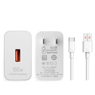 ชุดชาร์จ หัวเหว่ย สายชาร์จ+หัวชาร์จ 66W/6A Type-C Huawei SuperCharger รองรับ Mate40/40pro/Mate9/Mat