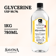 997% Glycerin Thực Vật 100g/500g/1kg Làm mỹ phẩm xà phòng làm bánh slime bom tắm- USP Vegetable Glyc