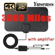 YUSENSS Car Antenna For TV box For Smart TV  3000 Miles Range Amplifier Booster