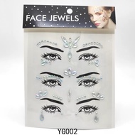 Face jewels 3in1 / face games / face stickers / face patches
