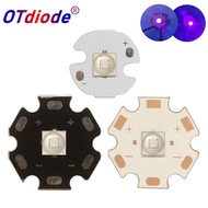 10W 5050 XML UV LED Beads XML2 SMD Chip Purple 3-3.7V 385nm 395nm 400nm Bead Diode Flashlight Part A