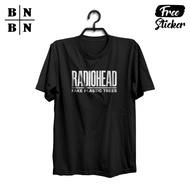 Radiohead Song Title FAKE PLASTIC TREES Band T-Shirt