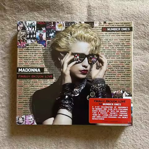 Rare Sealed Madonna Finally Enough Love 50 Number Ones Pop Dance Electronic Remastered Club Hits 3CD