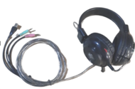 EASY TO USE HIGH QUALITY F15 BADWOLF LED HEADSET / LED Light F15 WIRED GAMING HEADPHONE HEADSET 3.5M