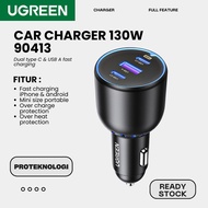 UGREEN 90413 Car Charger 130W USB Type C Fast Charge PD Q.C 4.0