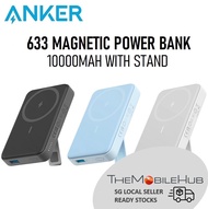 Anker 633 10000mAh MagGo Magnetic Wireless Charging Power Bank Battery with Stand iPhone 15 14 13 12
