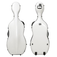 Christina Cello Case Cello Bag Cello Case Accessory Box White with Dots