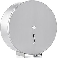 Vellora Toilet Paper Dispenser - 304 Grade Stainless Steel, Wall Mounted, High Capacity Toilet Tissue Dispenser for Commercial Bathrooms, Restrooms - Holds up to 10 Inch Jumbo Rolls