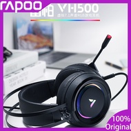 Rapoo VH500 Gaming Headphone 7.1 channel esports with microphone Ergonomics RGB computer headphones