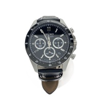 SEIKO mens watches quartz wrist watch analogues -- BLK 8T63-00D0 Direct from Japan Secondhand