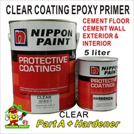 EPOXY CLEAR COATING PRIMER / 5L / PENETRATIVE EPOXY PRIMER NIPPON PAINT PROTECTIVE COATINGS / CLEAR PRIMER FOR EPOXY