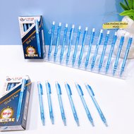 Hộp 24 Cây Bút Bi Bấm Gstar BP-69 (Made in Malaysia) Ngòi 0.5mm Viết êm nét chữ đẹp