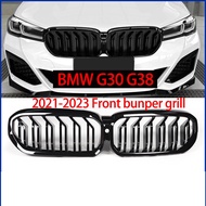 BMW G30 G31 G38 5 Series 2021-2023 models Front bumper grill（Gloss Black）