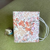 手作口罩收納夾 / 紅花