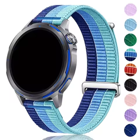 18mm 20mm 22mm Nylon Strap for Garmin Venu 4 45/41mm Forerunner 165 265 255 55 245 570 47/42mm Brace