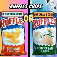 RUFFLES CHIPS (CHEDDAR &SOUR CREAM/SOUR CREAM & ONION)
