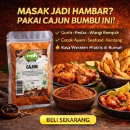 Pure Cajun 50gr, Original Cajun Ready to Sprinkle, Cajun Cooking Flavor Enhancer