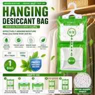 [1Bag] Hanging Drying Clothes Wardrobe Desiccant | Home Wardrobe Dehumidifier Dry Bag Moisture Absor