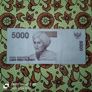 Uang Indonesia Salah Cetak Albino 5000 Tuanku Imam Bonjol Original No Return Complain