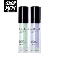 Color Salon Makeup Primer Cream Makeup Primer Purple Green Natural Moisturizer Primer Makeup Primer 